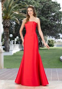 Vestidos de madrina rojo