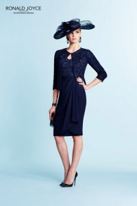 Vestidos de madrina azul oscuro