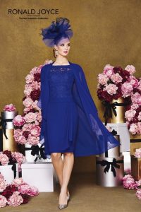 Vestido de madrina en azul