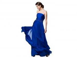 Marian Novias, Vestidos de Fiesta en Azul