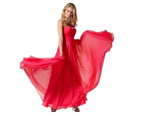 vestidos de fiesta en rojo, elegante, exclusive para la noche