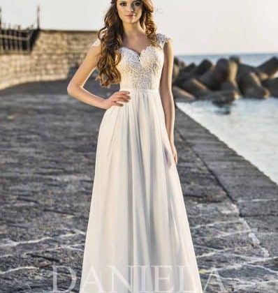 elegante diseño italiano en novia y madrina. | | marian novias