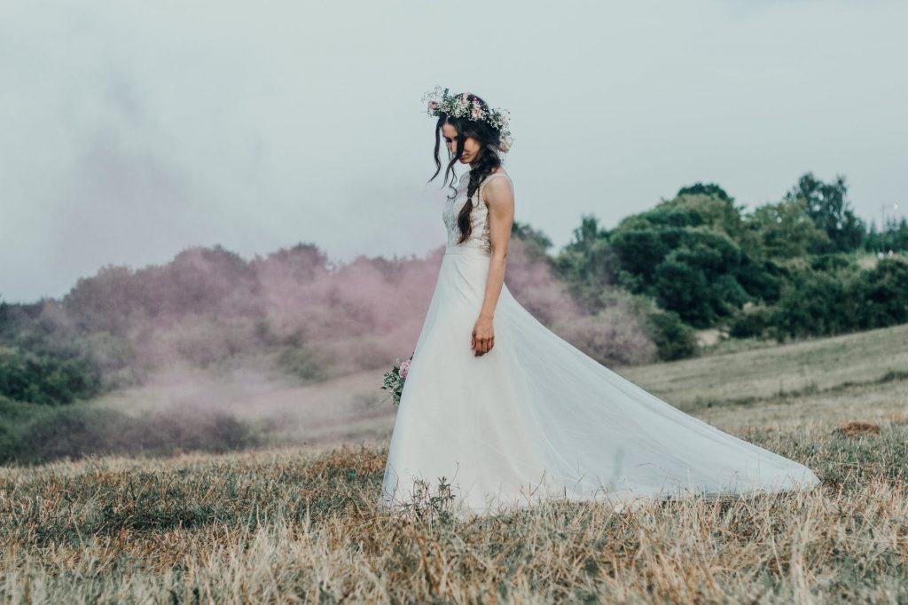 vestido de novia de firma