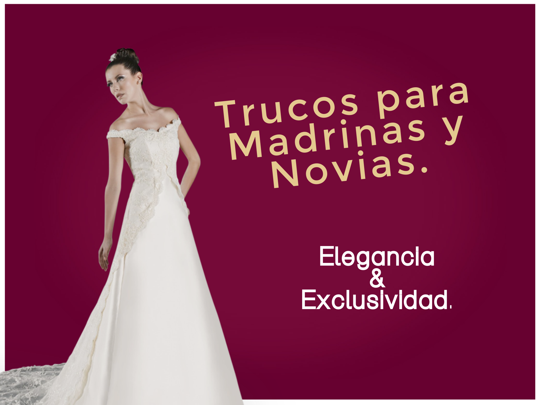 Marian Novias, vestidos exclusivos y elegantes