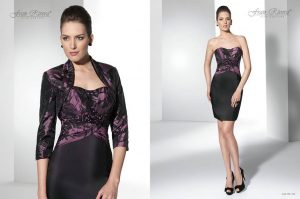 vestidos de fiesta negro corto